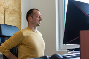 ישיבה ממושכת מול מחשב